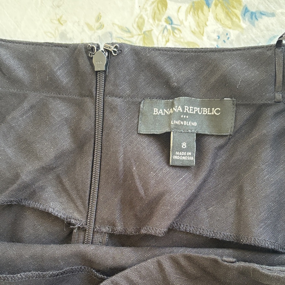 Banana Republic Strapless Black Midi Dress - Picture 2 of 7